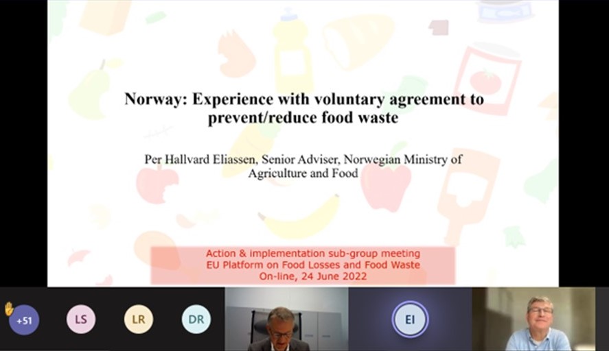Pierwsze spotkanie unijnego podzespołu ds. działań i implementacji (food waste): 24.06.2022
